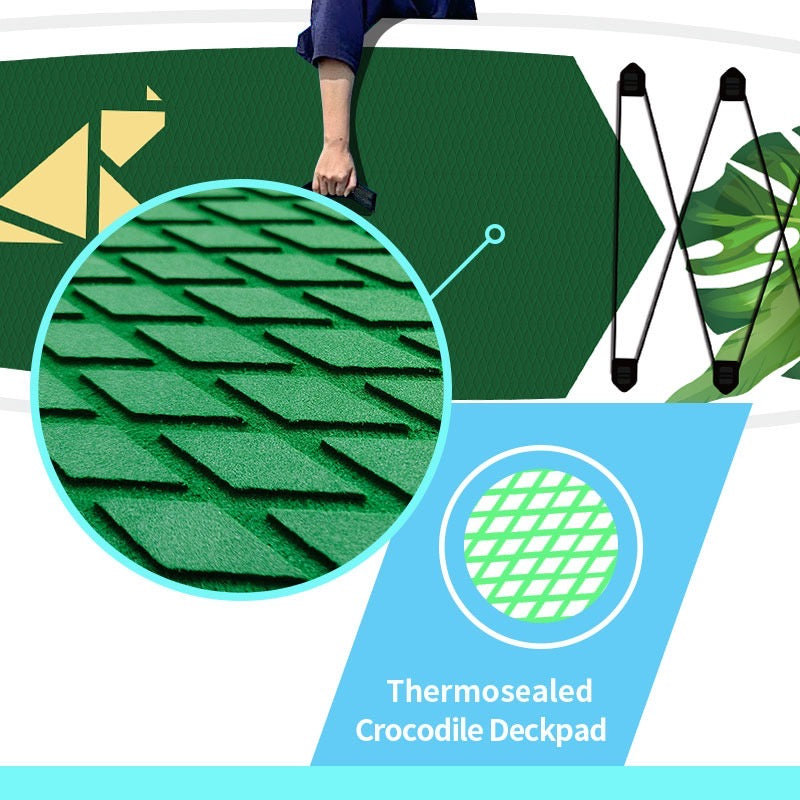 Paddle Board green leaf 10ft