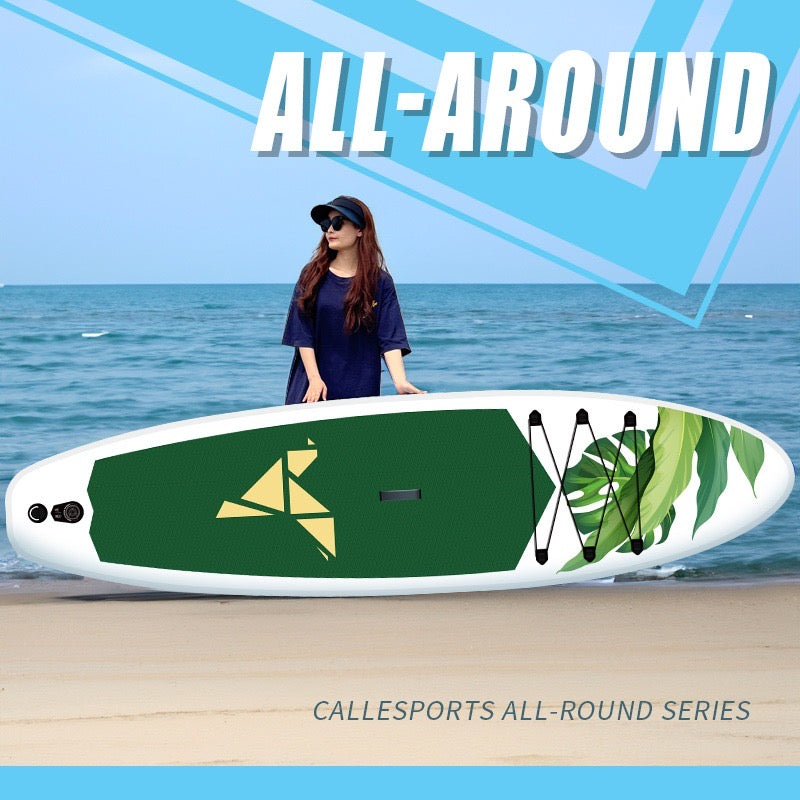 Paddle Board green leaf 10ft