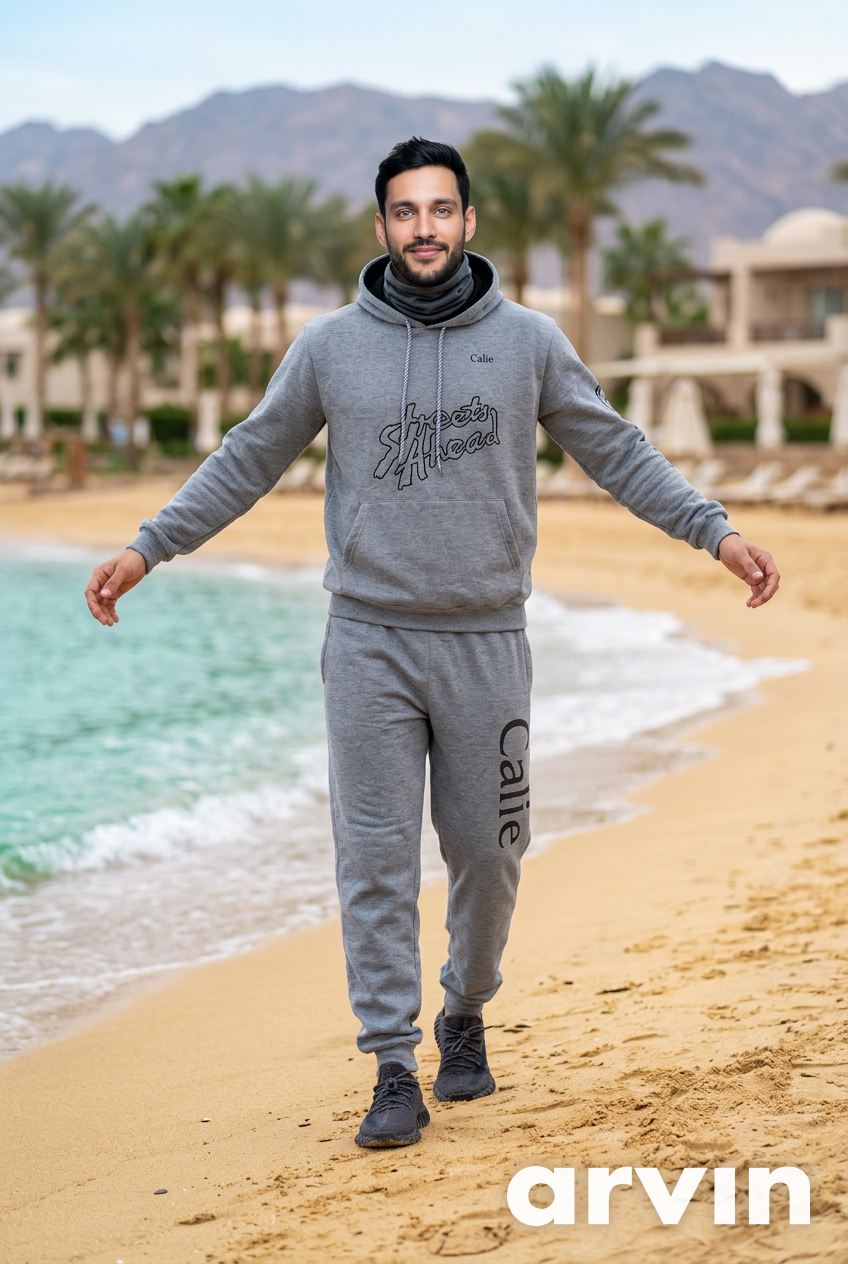 Dark grey Track suit (streets ahead logo